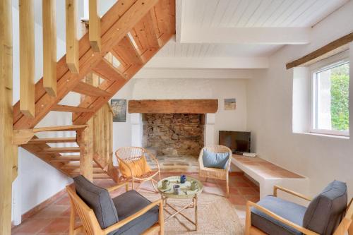 Saint-Jean-Trolimon Casa | Jolie maison à la campagne pour 4