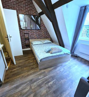 Montlucon Apartamento | Jolie studio en cetre ville de Montluçon 20 min à pieds de la gare