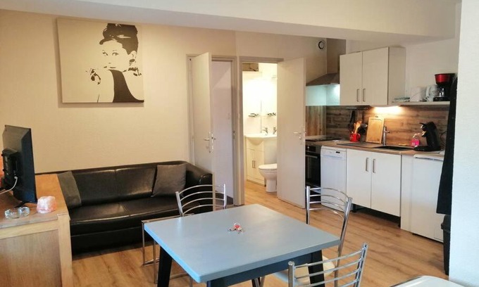 Joyeuse Apartamento | Joyeuse, superbe appartement d'environs 30m2.