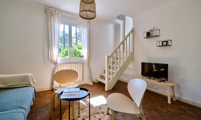 Soorts-Hossegor Apartamento | Julia Blue, Villa Hostal Naou Hossegor - sauna - salle de sport - wifi - netflix