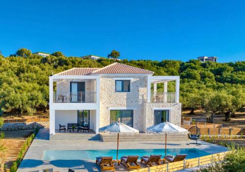 Neromilos Apartamento | Julian Private Stone Villa with Sea View