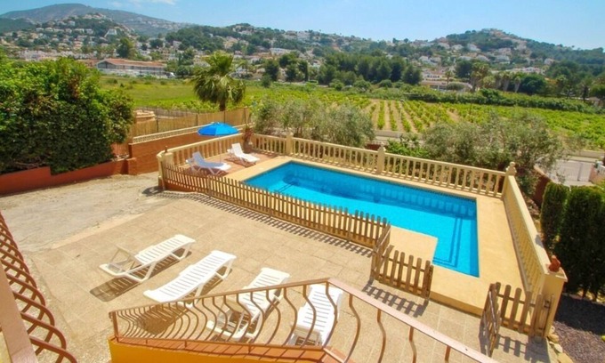 La Sabatera Villa | Juliasol - chalet de vacaciones con piscina privada en Moraira