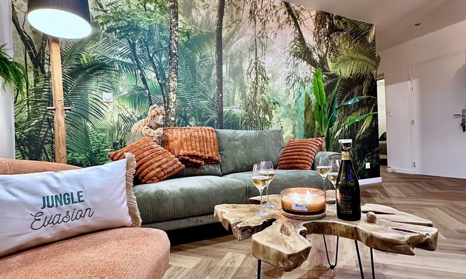 Epernay Apartamento | Jungle Évasion, Épernay