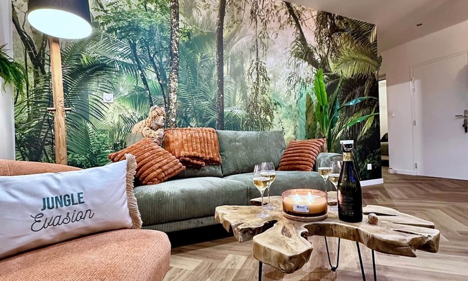 Epernay Apartamento | Jungle Évasion, Épernay