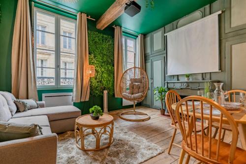 Libourne Apartamento | Jungle - 4 pers- Sauna- Vidéoprojecteur - Terrasse