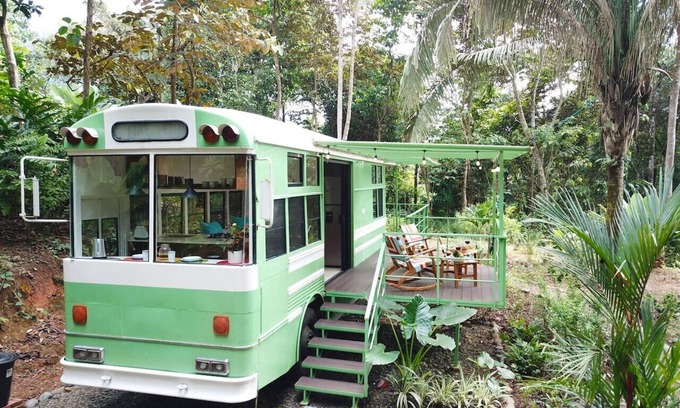 Savegre Casa | Jungle Bus, 5 min drive PlayaLinda, 15 x Dominical, Wifi Starlink