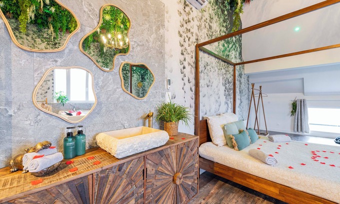 Nanteuil-les-Meaux Apartamento | Jungle palace apartment with jacuzzi 15 minutes from Disneyland
