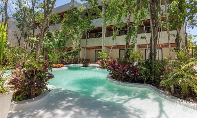 Tulum Apartamento | Paraíso en Tulum cerca de la playa | Alberca increíble + Camino Pavimentado