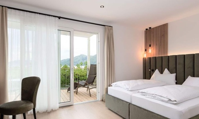 Unterach am Attersee Casa | Habitación Doble sin balcón - Fuera del lago - Hotel Stadler Seegasthof