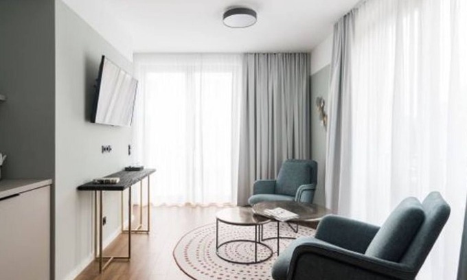 Bad Saarow Apartamento | Junior Suite - mit Terrasse - Velotel Bad Saarow