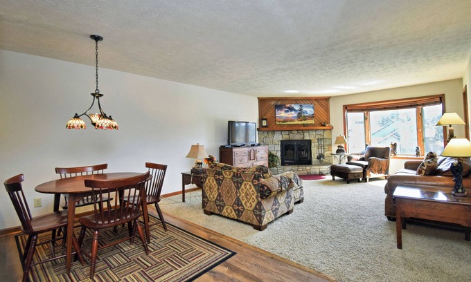 Blowing Rock Condominio | JUNIPER 3 WPM: 1 BR / 1 BA condominio en Blowing Rock, capacidad para 4