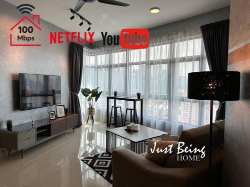 Kampung Datuk Keramat Apartamento | Just Being Home 6pax 3BR/3BA 1King/1Queen/2Single