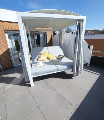 Bad Oeynhausen Apartamento | Käuzchenquartier Design Ferienwohnung mit traumhaftem Fernblick