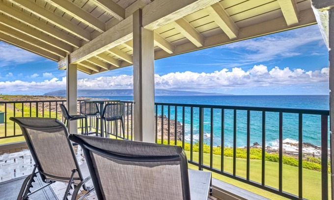 Napili Condominio | K B M Resorts: Kapalua Bay Villa Kbv-26b1, Ocean Front Gorgeously Remodeled 1 Bedroom, Includes Rental Car!