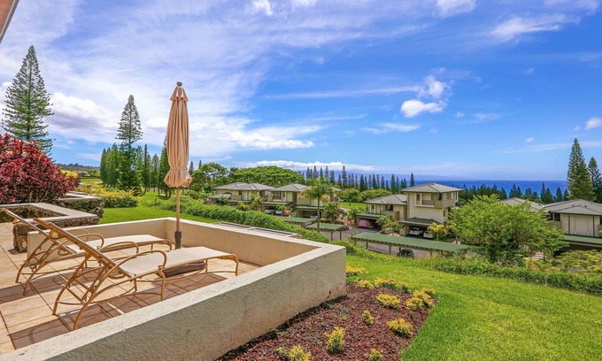 Kapalua Apartamento | K B M Resorts: Kapalua Golf Villa Kgv-24p7, Beautiful Remodeled Spacious 2 Bedrooms With Ocean + Golf Views, Beach Amenities, Includes Rental Car!