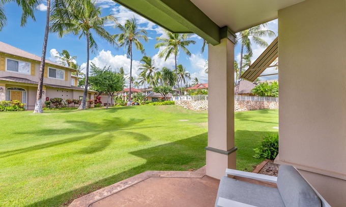 Ko Olina Condominio | Kai Lani Luxury 6D by Gather: Ground-Level 3BR w/ Ocean View Lanai