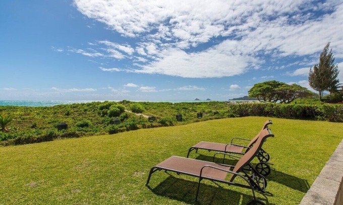 Kalama Tract Casa | Kakela Kai, Casa Kailua frente a la playa, privado, A / C