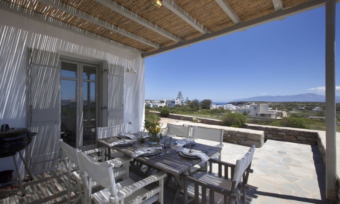 Santa Maria Villa | Kallisti Elia · Serena villa de vacaciones - Vistas, nr La mejor playa familiar