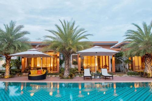 Hua Hin Complejo | Kan & Kan Luxury Pool Villa Hua Hin with all bathtub