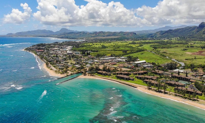 Kapaa Condominio | Kapaa Top Floor Condo with A/C Pono Kai Resort