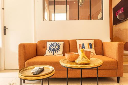Quartier Administrations Apartamento | KasbahBoHome, Expérience d'ailleurs, centre ville, Nîmes
