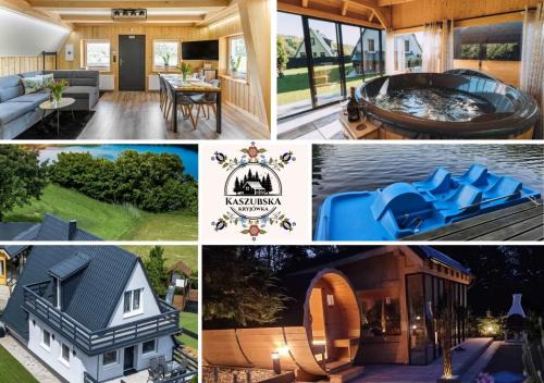 Suleczyno Casa | Kaszubska Kryjówka - Komfortowy 8 osobowy Domek w sercu Kaszub - Jacuzzi, Sauna, Rowerek Wodny, Jezioro, Las, Salon Gier!