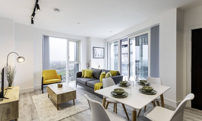 East Acton Apartamento | KDR4 - 2 Bedroom 2 Bathroom - King/Twin Single