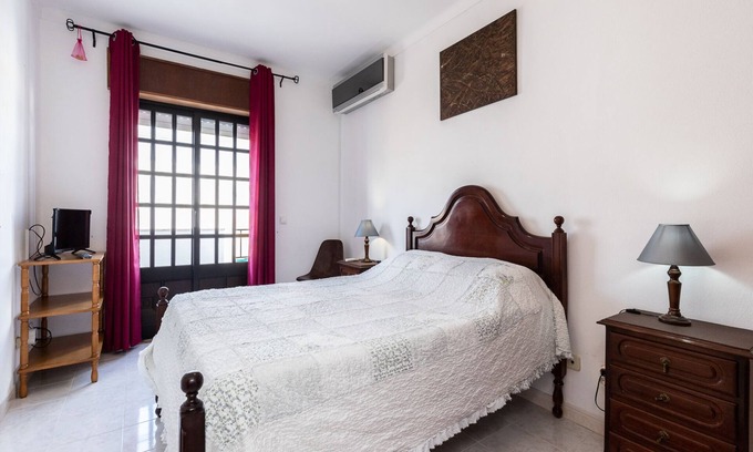 Vila Nova De Cacela Apartamento | Keaton Blue Apartment, aire acondicionado