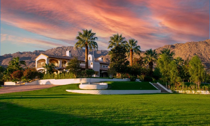 Palm Desert Villa | KEMPA VILLA I Secluded 5-Acre Mountain View Retreat w/ Concierge, Complimentary Pool Heat
