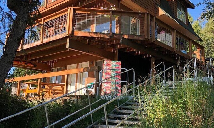 Sterling Chalet De Esquí | Kenai Riverfront Chalet céntrico ubicado en la península de Kenai