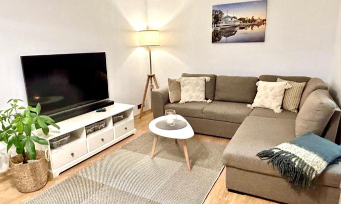 Haapsalu Apartamento | Keskuse apartment with a balcony