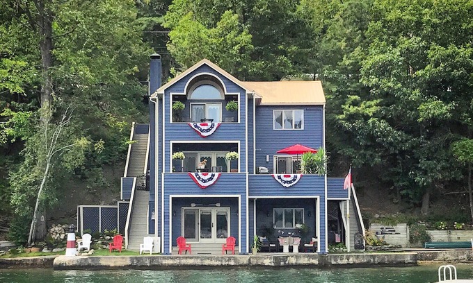 Pulteney Cabaña | Keuka Blue: una experiencia realmente encantadora.