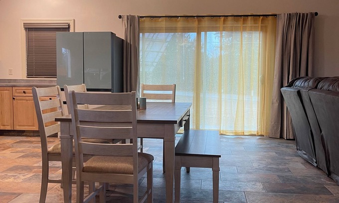 Ahmeek Casa | Keweenaw County- gorgeous new ADA accessible ground floor South Room in Ahmeek