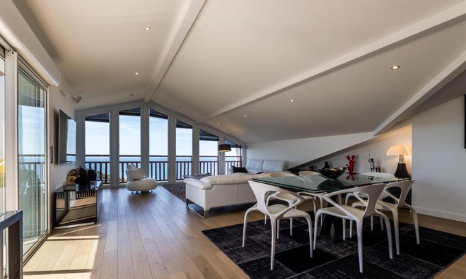 Bidart Apartamento | KEYWEEK IRRIKA Duplex Apartment facing the ocean with terrace in Bidart