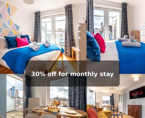 Southampton City Centre Apartamento | KGV Stays - Ocean View City Center Apartment