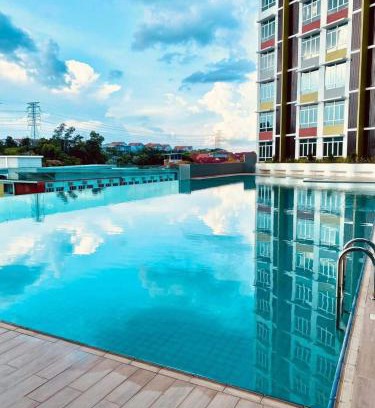 Kuantan Apartamento | Khaimal Valley Suite - Pool View