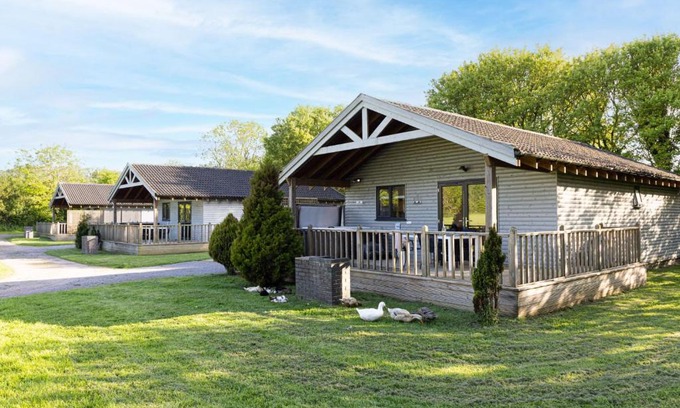 Somerton Chalet De Esquí | Kingfisher Lodge, Redlake Farm, Nr Glastonbury