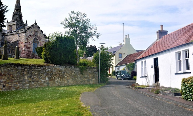 Leven Cabaña | Kirkview Cottage, Se aceptan mascotas, Capacidad 4, Upper Largo Nr St Andrews, Fife