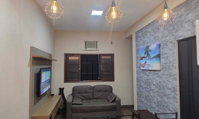 Centro Apartamento | Kit 1 Quarto - Centro - Prox a Praia - Wifi - Smartv - Churrasqueira - Secador