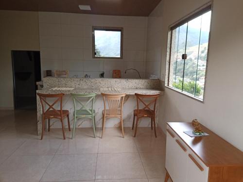 Santa Maria Madalena Apartamento | Kitnet aconchegante pertinho do centro