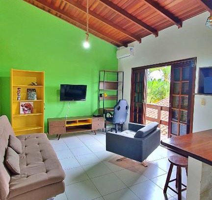 Boraceia Casa | Kitnet Superior com Vista para o Mar