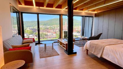 Guebwiller Apartamento | KITTERLELODGE Suite 1 à 4 personnes avec vue