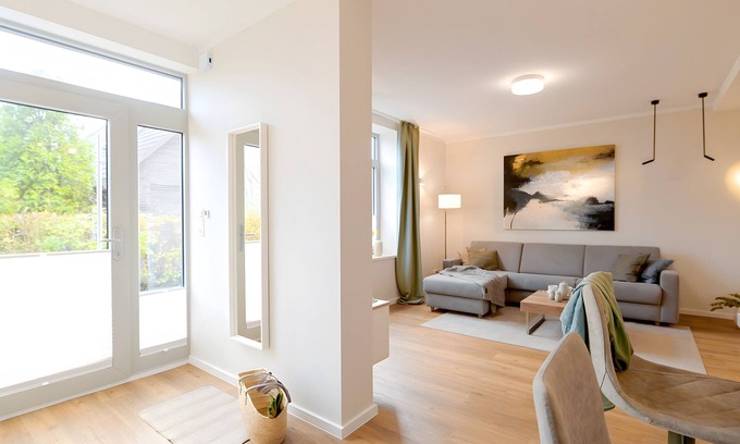 Daenschendorf Apartamento | Klöönstuuv – New Holiday Apartment with Sauna and Terrace
