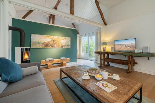 Langballig Casa | Klüterkammer, Ferienhaus auf Gutshof mit Kamin