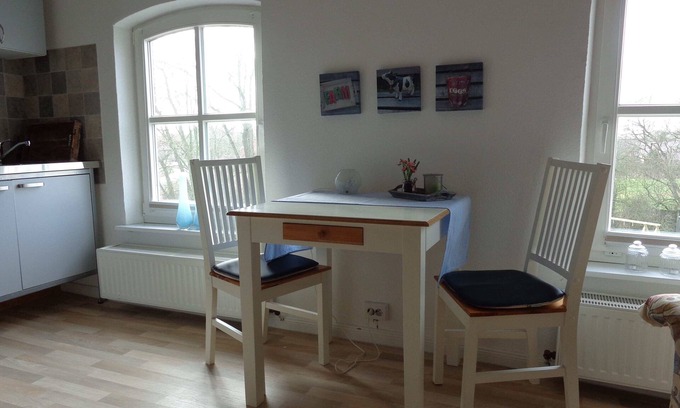 Hamswehrum Apartamento | Kleine Ferienwohnung Düne