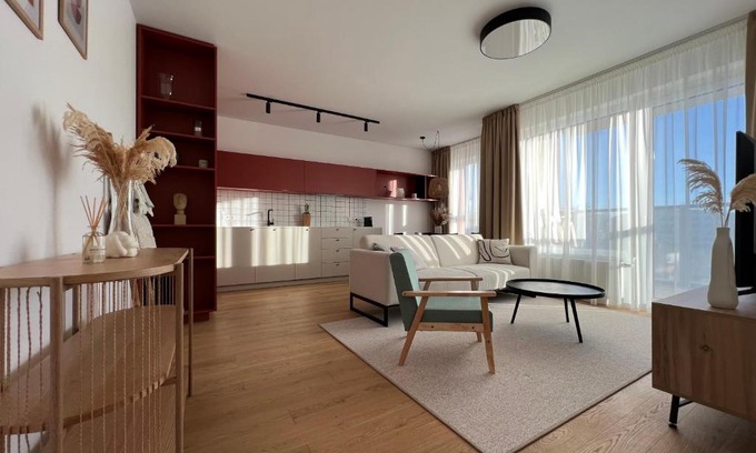 Nivy Apartamento | Klingerka brand new 1-bedroom apartment free parking