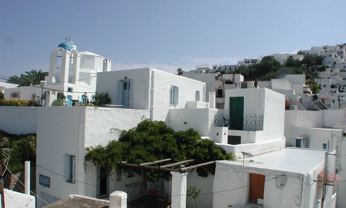 Skiros Apartamento | Kochylia Casa 4 (azul del mar) en una zona céntrica y tranquila