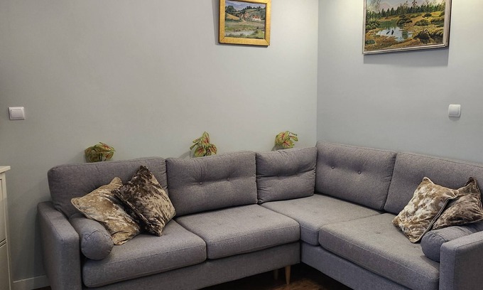 Biezanow - Prokocim Apartamento | Korczaka Apartment Prokocim. Big terrace, gated, carpark, air-con, playground.