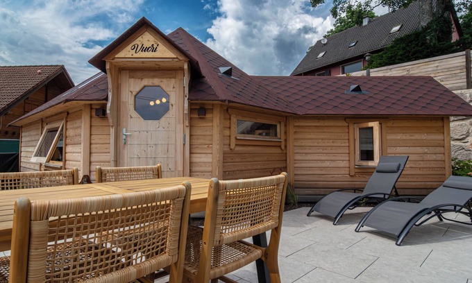 Soultzeren Chalet De Esquí | Kota Finlandais Vuori au Pied des Montagnes Vosgiennes