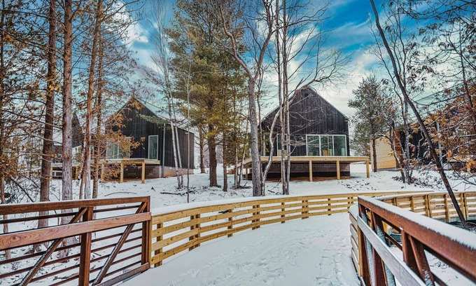 Acme Cabina | KOTI 11 (Two Bedroom) Traverse City's Scandinavian Cabins, vacation home on TART & mins to Traverse